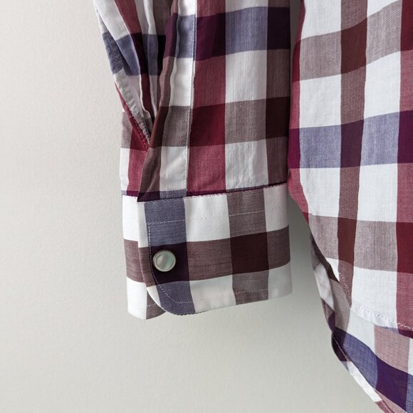 Billy Reid Button Down Check Shirt - Picture 4 of 8